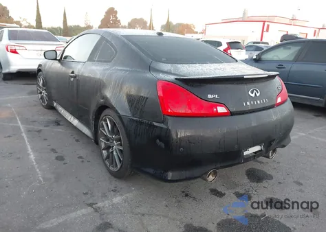 2013 Infiniti Ipl G z USA, uszkodzony, nr VIN JN1CV6EK1DM921947